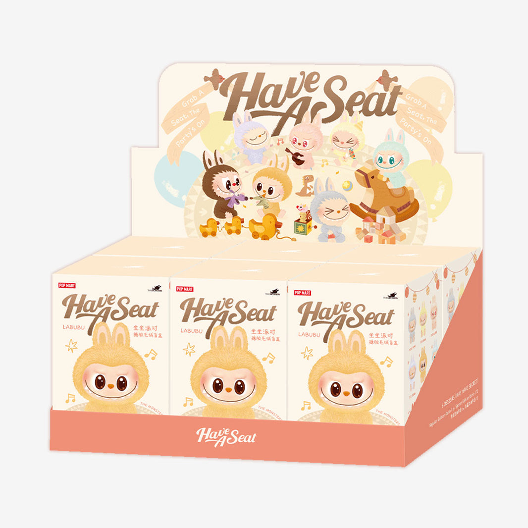 Peluche Labubu Have a seat Series - Blind Box labubu vinyle