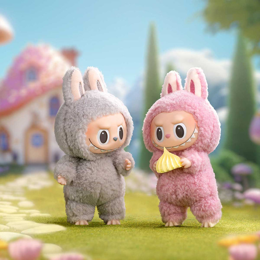 Peluche Labubu en Vinyle Exciting Macaron Series - Box de 6 pièces