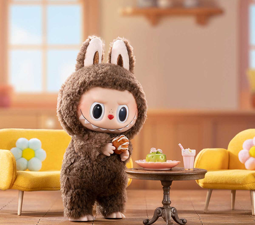 Peluche Labubu en Vinyle Exciting Macaron Series - Box de 6 pièces