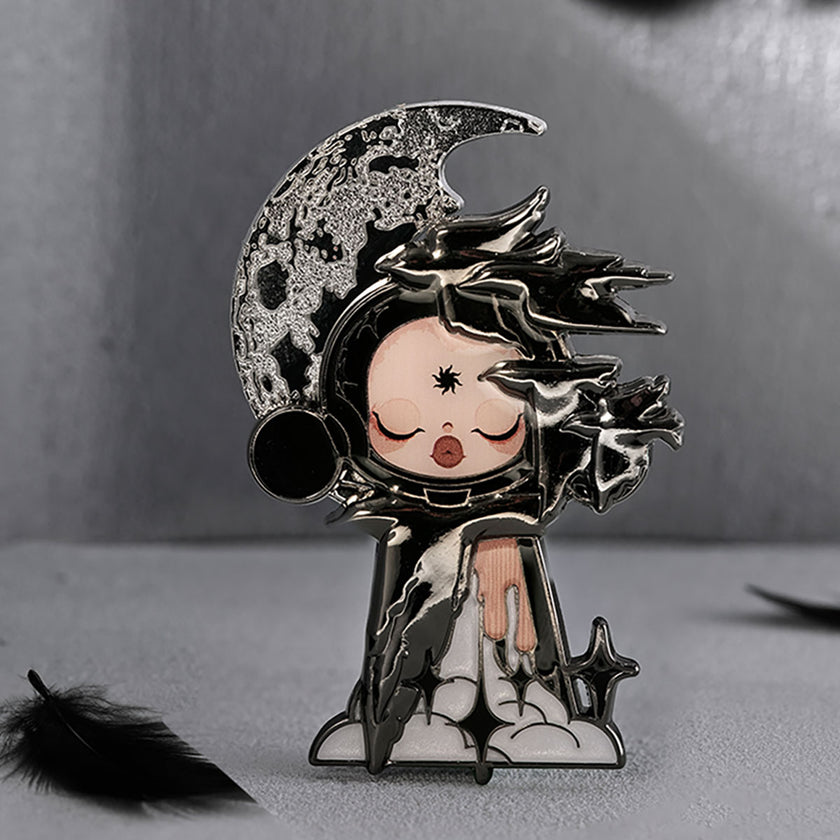 Blind Box Peluche Labubu THE Monster SkullPanda series