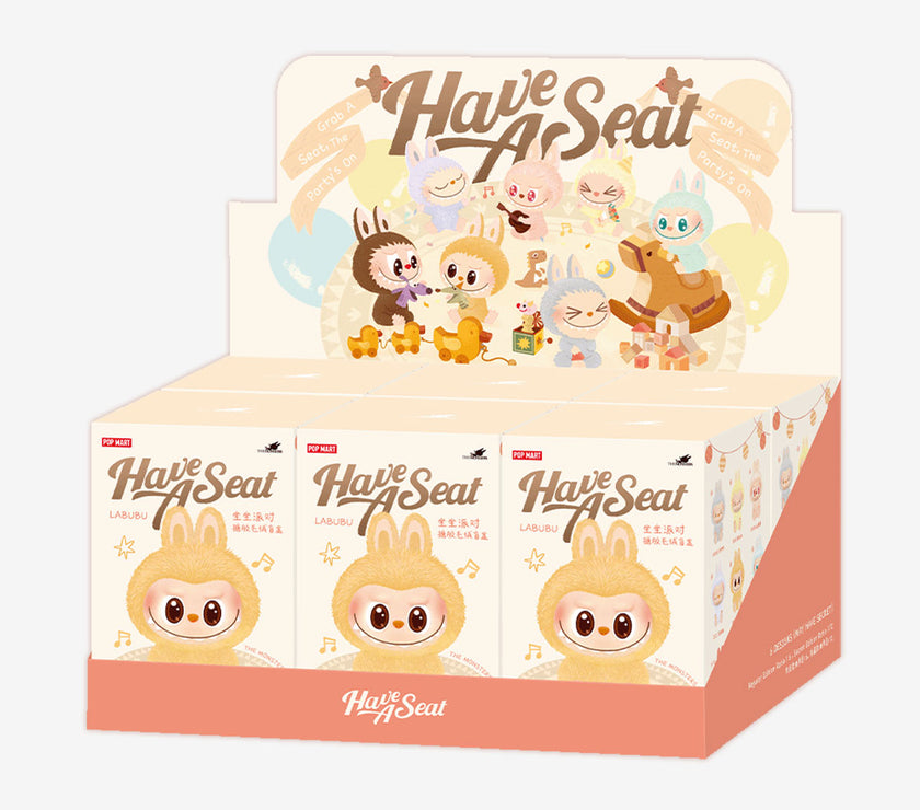 Peluche Labubu Have a seat Series - Blind Box labubu vinyle