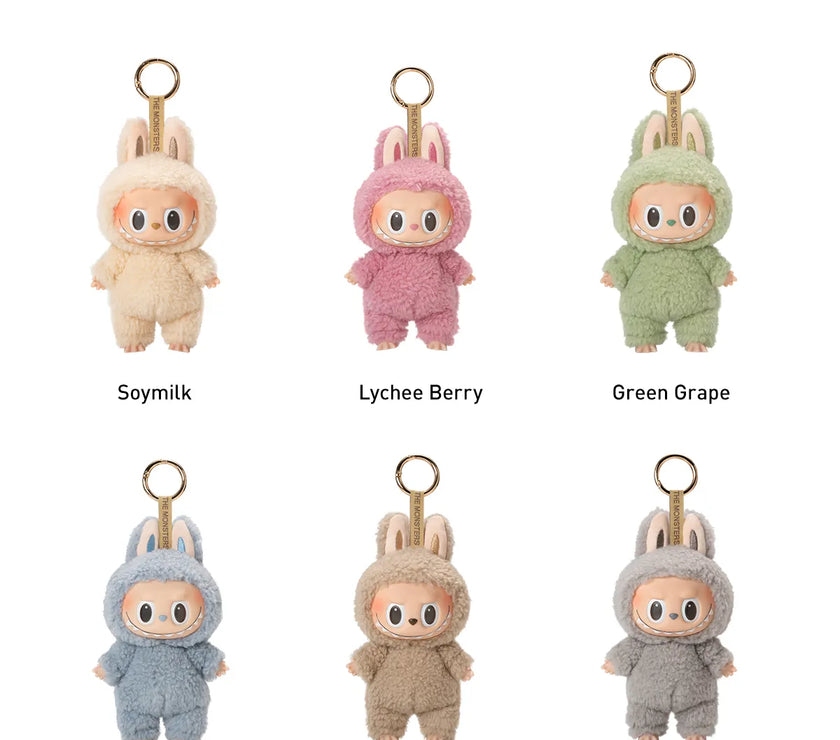 Peluche Labubu en Vinyle Exciting Macaron Series - Box de 6 pièces