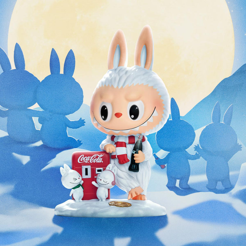 Labubu peluche PopMart Coca-cola series
