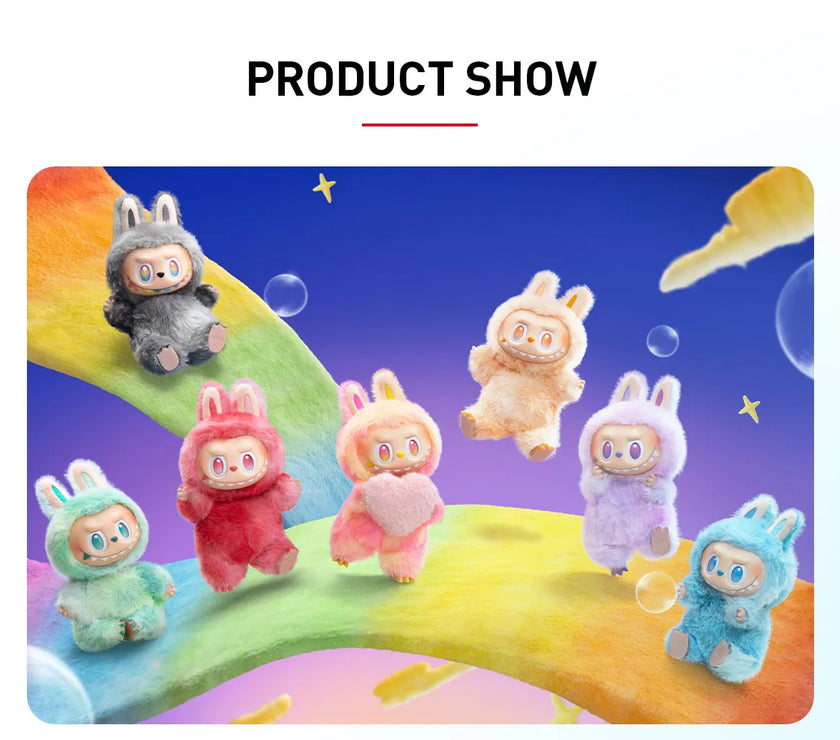 Peluche Labubu Big into Energy Series - Blind BOX 6 pièces