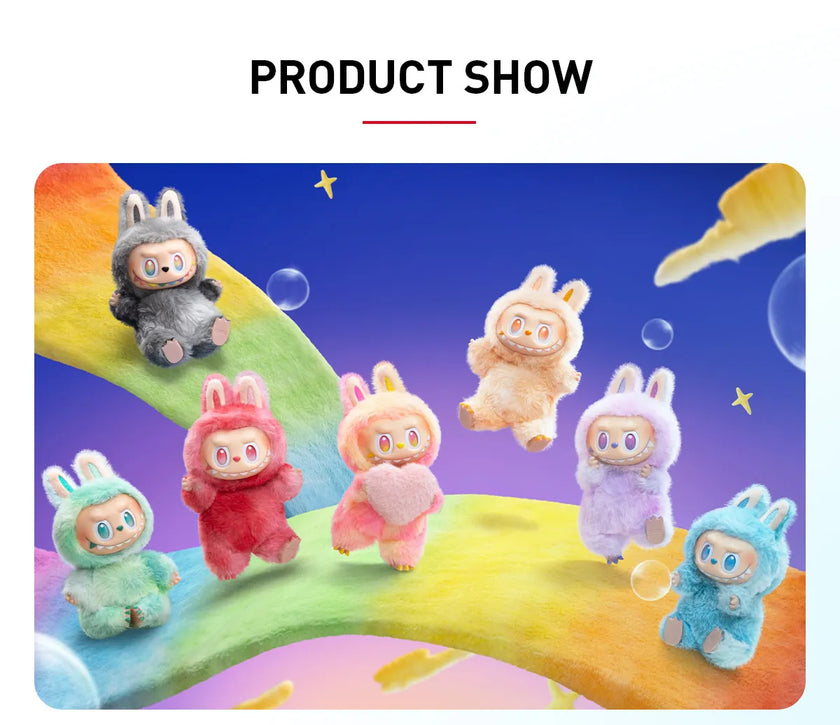 Peluche Labubu Big into Energy Series - Blind BOX 6 pièces