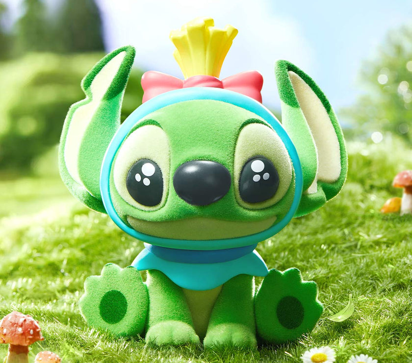 Labubu popmart x Disney Stitch Little Emotions Series Figures