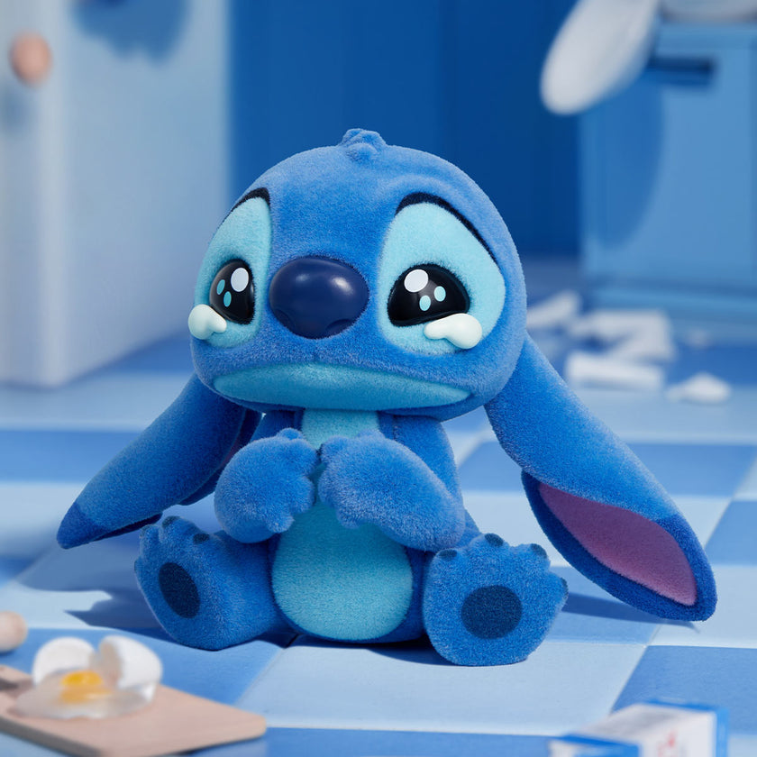 Labubu popmart x Disney Stitch Little Emotions Series Figures