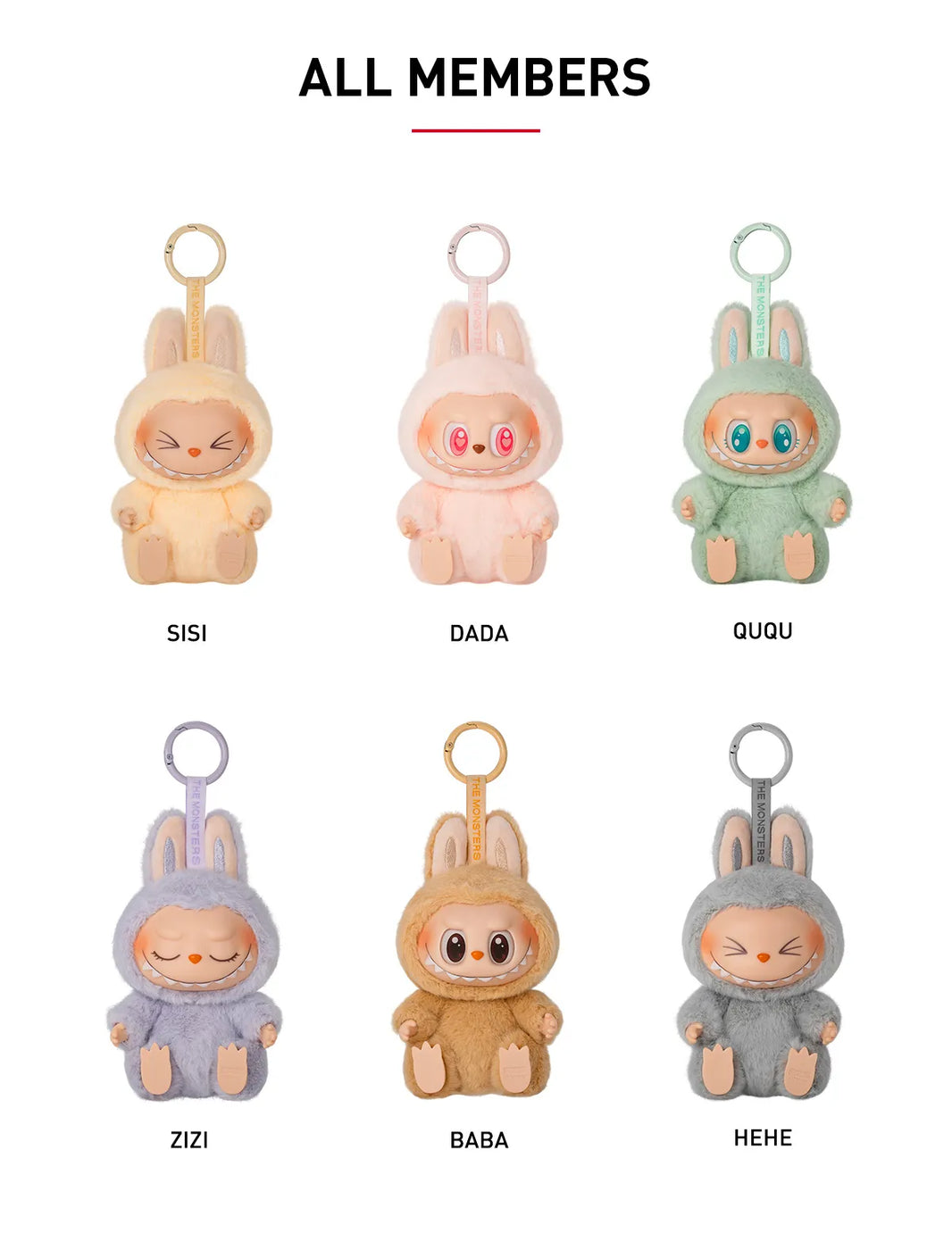 Peluche Labubu Have a seat Series - Blind Box labubu vinyle