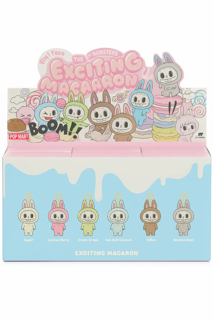 Pop Mart Labubu Les Monstres – Macarons Gourmands Blind Box