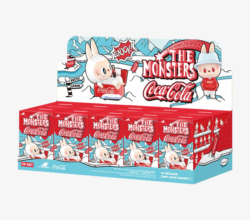 Boîte Labubu Coca-Cola series vinyle