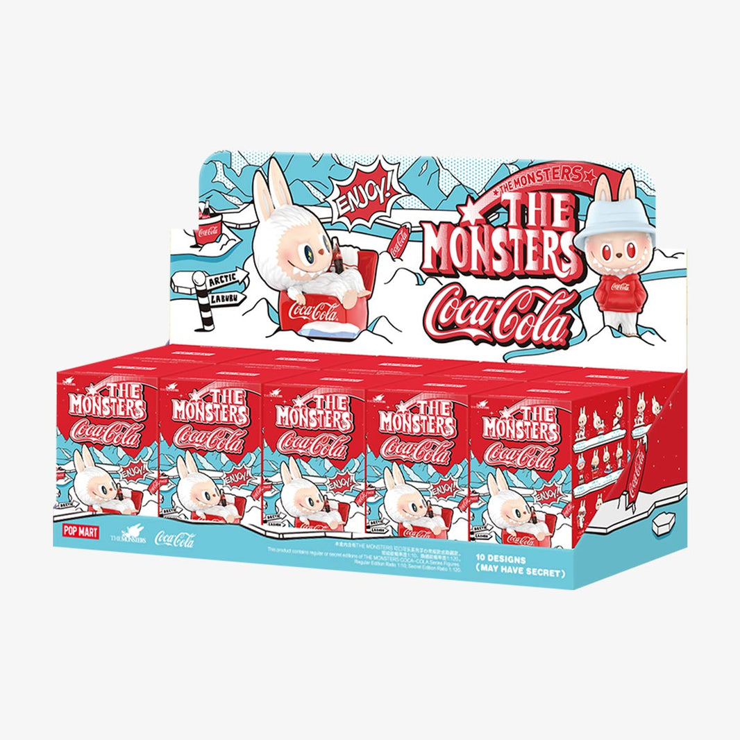 Boîte Labubu Coca-Cola series vinyle