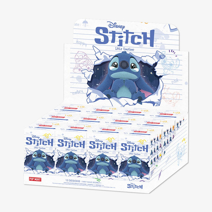 Labubu popmart x Disney Stitch Little Emotions Series Figures
