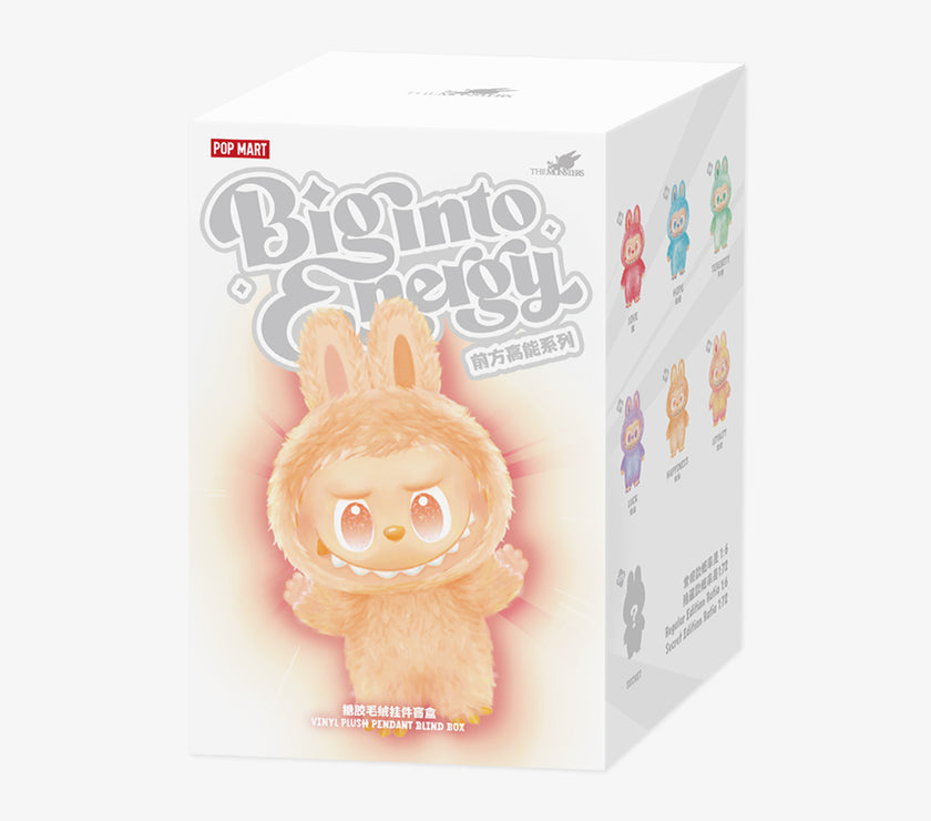 Peluche labubu en vinyle - Big into Energy Series